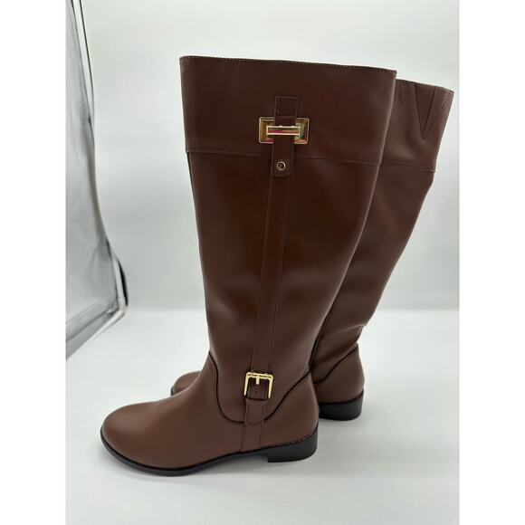 Karen Scott, Deliee2 Riding Boots Cognac Size 8.5 - Picture 4 of 9